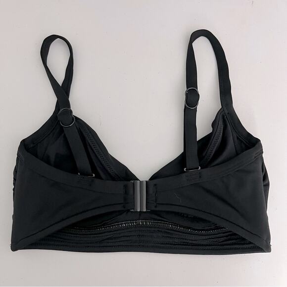 Seafolly Quilted DD Cup Bralette in Black NEW 4US - Picture 2 of 6